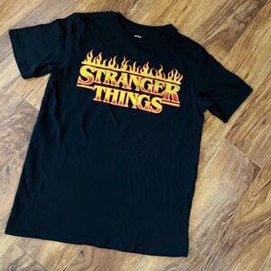 ❤️‍🔥 Stranger Things Black T-Shirt